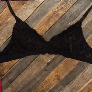 Black bralette